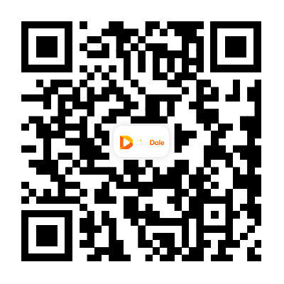 CineDale mobile QR code